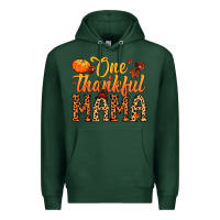 Sports Green one thankful mama Premium Hoodie - MaliasSmallBusiness