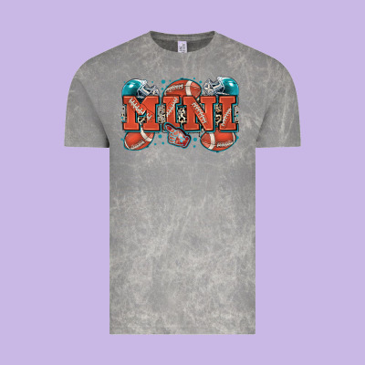Mini American Football Vintage Tee Designed By Zillion Design Studio