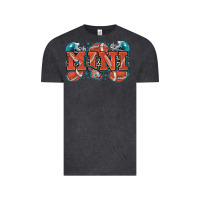 Vintage Black mini American football Vintage Tee - Zillion Design Studio
