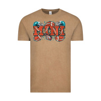 Vintage Coffee mini American football Vintage Tee - Zillion Design Studio