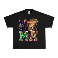 Black Mama Cow Halloween Urban Heavy Tee - texasbilliewilder