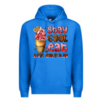 True Royal stay cool eat ice cream Premium Hoodie - AdoDesignShop