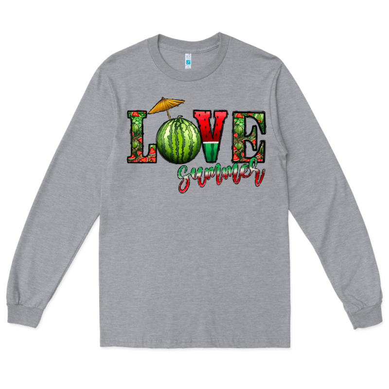 Love Summer Long Sleeve Tee by CowhideDigitalArt | Teevron