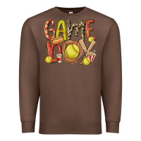 Chestnut game day softball Premium Sweatshirt - MaliasSmallBusiness