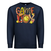 Navy game day softball Premium Sweatshirt - MaliasSmallBusiness