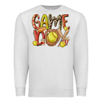 Oatmeal Heather game day softball Premium Sweatshirt - MaliasSmallBusiness