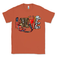 Copper america nurse Classic Tee - CowhideDigitalArt
