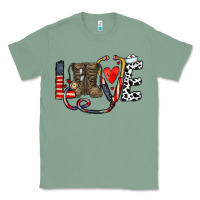 Sage america nurse Classic Tee - CowhideDigitalArt