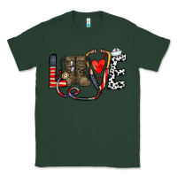 Sports Green america nurse Classic Tee - CowhideDigitalArt