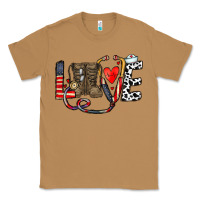 Toasted Coconut america nurse Classic Tee - CowhideDigitalArt