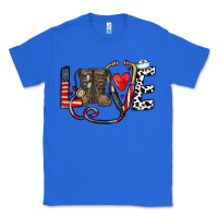 True Royal america nurse Classic Tee - CowhideDigitalArt