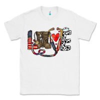 White america nurse Classic Tee - CowhideDigitalArt