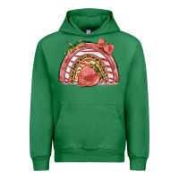 Emerald strawberry rainbow Urban Hoodie - BarkalooDesign