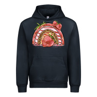 Navy strawberry rainbow Urban Hoodie - BarkalooDesign