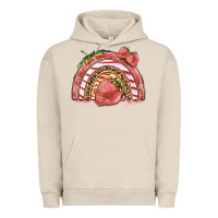 Pigment French Oak strawberry rainbow Urban Hoodie - BarkalooDesign