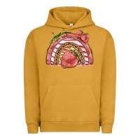 Pigment Peanut Butter strawberry rainbow Urban Hoodie - BarkalooDesign