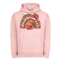 Pigment Salmon strawberry rainbow Urban Hoodie - BarkalooDesign