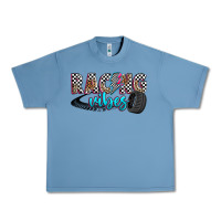 Pebble Blue racing vibes Urban Heavy Tee - Zillion Design Studio
