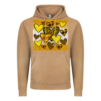 Vintage Camel yellow hearts Vintage Hoodie - JahusDesignShop