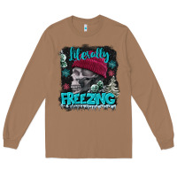 Toasted Coconut literally freezing skull Long Sleeve Tee - FaDigitalArtStudio