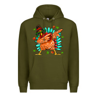 Army Green turkey Premium Hoodie - MaliasSmallBusiness