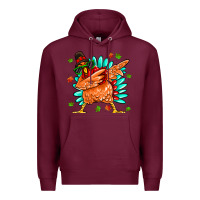 Burgundy turkey Premium Hoodie - MaliasSmallBusiness
