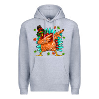 Heather Grey turkey Premium Hoodie - MaliasSmallBusiness