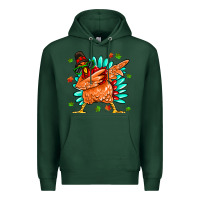 Sports Green turkey Premium Hoodie - MaliasSmallBusiness
