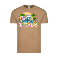 Vintage Coffee beach bum Vintage Tee - texasbilliewilder