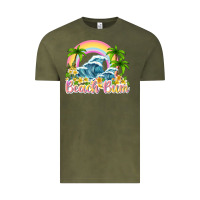 Vintage Olive beach bum Vintage Tee - texasbilliewilder