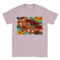 Lilac aztec and leopard background Classic Tee - HRA Design Shop