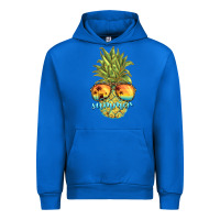 Cobalt pineapple summer Urban Hoodie - BarkalooDesign