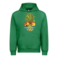 Emerald pineapple summer Urban Hoodie - BarkalooDesign
