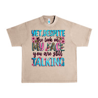 French Oak yet,despite the look on my face you are still talk Urban Heavy Tee - Zillion Design Studio