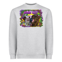 Heather Grey Mardi Gras Heifers Heavyweight Sweatshirt - RanaPortraitStore