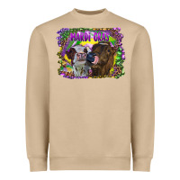 Mushroom Mardi Gras Heifers Heavyweight Sweatshirt - RanaPortraitStore