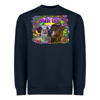Navy Mardi Gras Heifers Heavyweight Sweatshirt - RanaPortraitStore