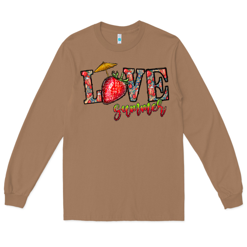 Love Summer Long Sleeve Tee by CowhideDigitalArt | Teevron