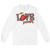 White love summer Long Sleeve Tee - CowhideDigitalArt