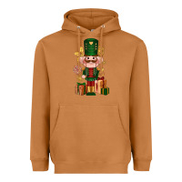 Meerkat Christmas Nutcracker Heavyweight Hoodie - NancyCooperArtShop