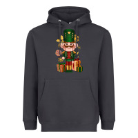 Smoke Christmas Nutcracker Heavyweight Hoodie - NancyCooperArtShop