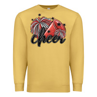 Antique Gold cheer Premium Sweatshirt - MaliasSmallBusiness