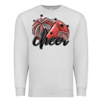 Dove Grey cheer Premium Sweatshirt - MaliasSmallBusiness