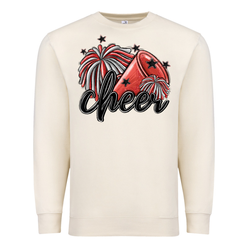 Cheer Premium Sweatshirt by MaliasSmallBusiness | Teevron