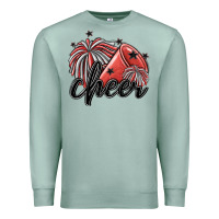 Seafoam cheer Premium Sweatshirt - MaliasSmallBusiness