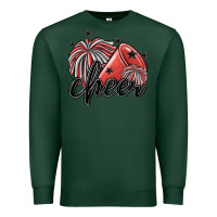 Sports Green cheer Premium Sweatshirt - MaliasSmallBusiness