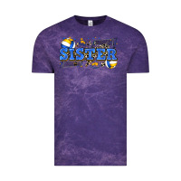 Cloud Purple sister volleyball Vintage Tee - Zillion Design Studio