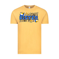 Vintage Mustard sister volleyball Vintage Tee - Zillion Design Studio
