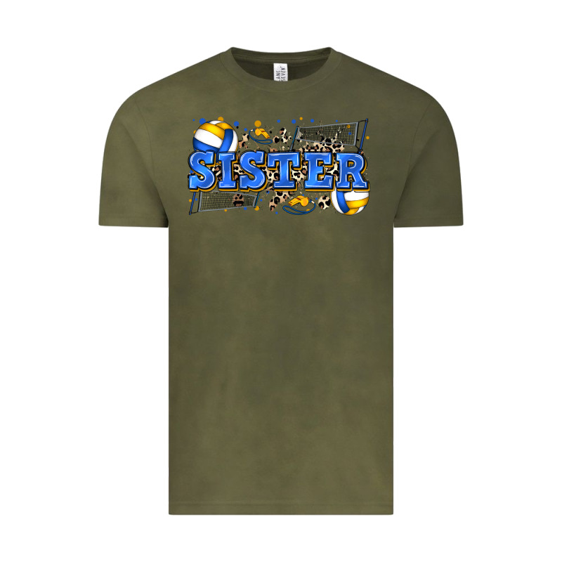 Sister Volleyball Vintage Tee by Zillion Design Studio | Teevron
