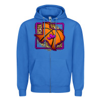 True Royal leopard basketball texas map Zipper Hoodie - Jasminsmagicworld